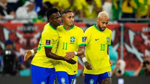 Brazil match | Photo: @RaphinhaaV1