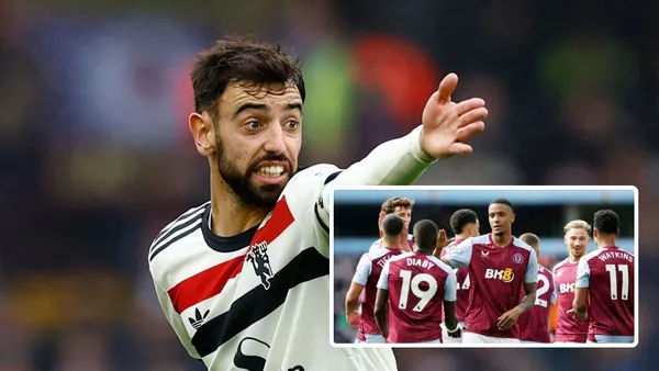 Bruno Fernandez - Aston Villa (Foto: Manchester United)