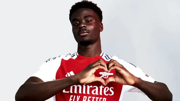 Bukayo Saka Photo: Arsenal.com