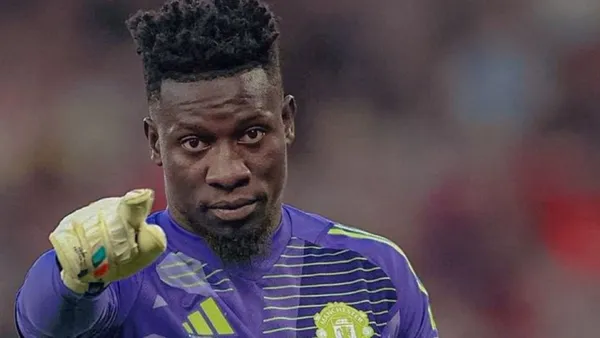 Cameroonian goalkeeper demonstrating all his qualities on Amorim's debut for Manchester United