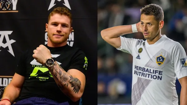 Canelo Alvarez has a historic fight with Callum Smith but one day he took time to attack one of the most famous phrases of Chicharito Hernandez.