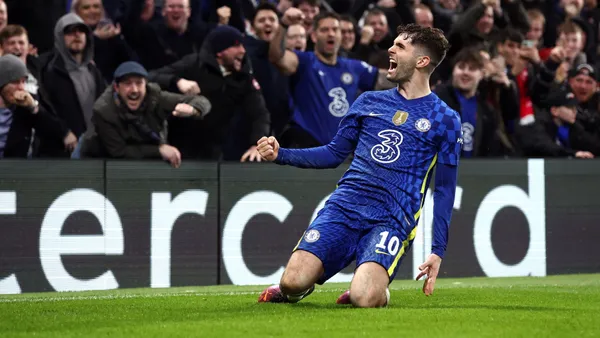 Captain America broke his goal drought in the tournament today with the second goal to put the Blues ahead for the second leg against Lille.