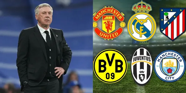 Carlo Ancelotti chooses the tree clubs he will never work for
