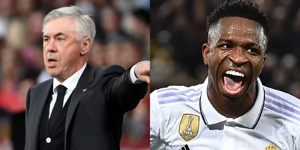 Carlo Ancelotti gives a message to Vinicius after not being nominated for the best UEFA player