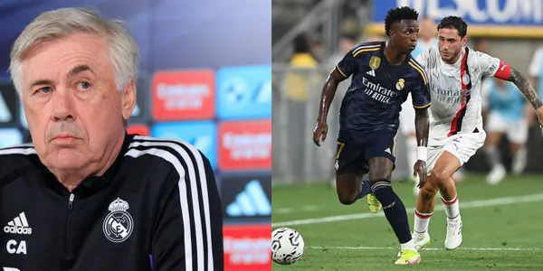 Carlo Ancelotti spoke about Vinicius' new position at Real Madrid