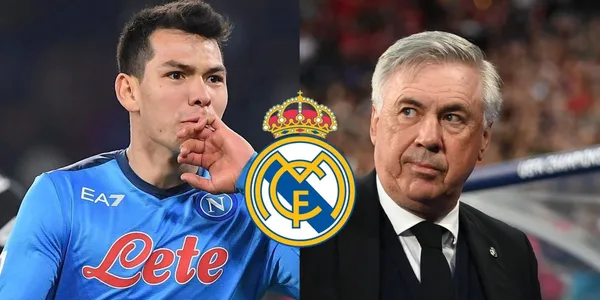 Carlo Ancelotti talked about signing new elements, Hirving Lozano was in the orbit at the time