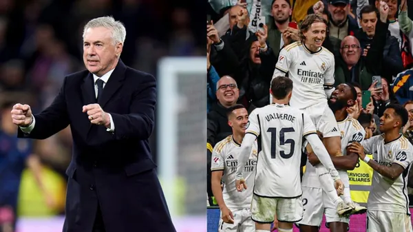 Carlo Ancelotti wants to be meet a certain objective before facing FC Barcelona.