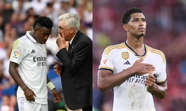 Carlo Ancelotti with an important gesture in Real Madrid's victory against FC Barcelona