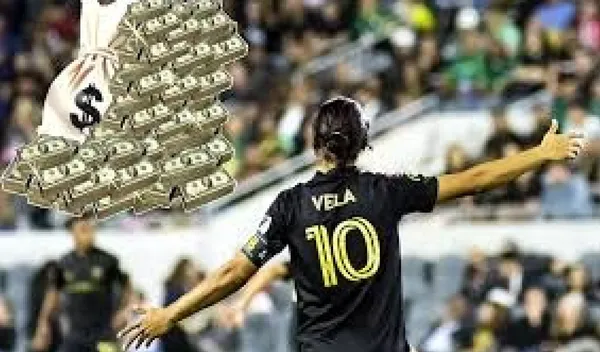 Carlos Vela earns 6.3 million dollars annually, that's about $ 525,000 a month