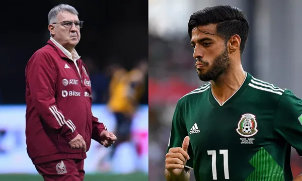 Carlos Vela was in Gerardo Martino's list for the World Cup and they uncover which player took him out of El Tri