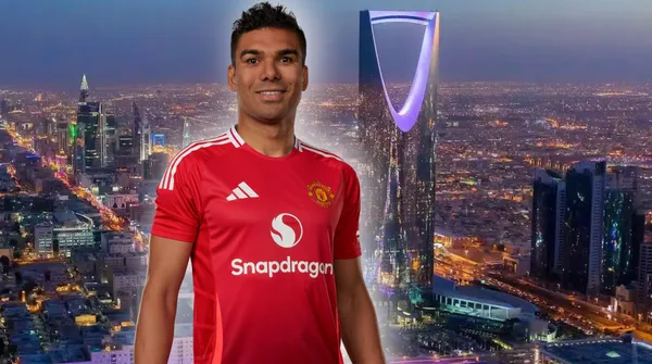 Casemiro. PHOTO: Manchester United