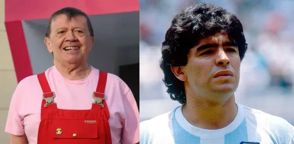 Chabelo was a fan of Diego Armando Maradona, and now he passed away.