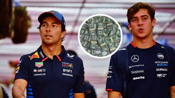 Checo Pérez and Franco Colapinto Photo: Infobae, Pexels