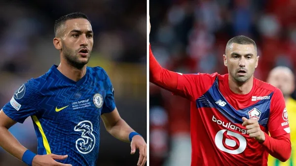 Chelsea will face Lille in the first leg of the Champions League round of 16.