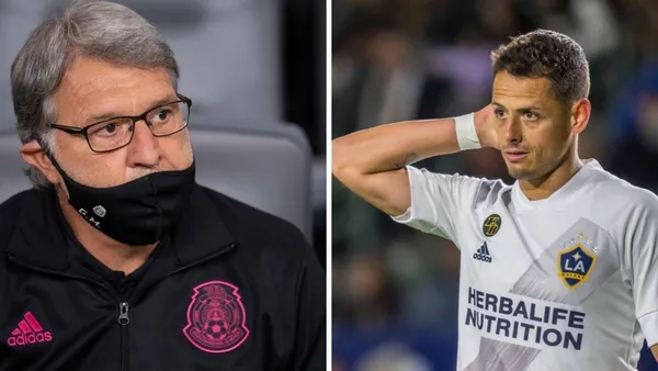 Chicharito has seven games without scoring.