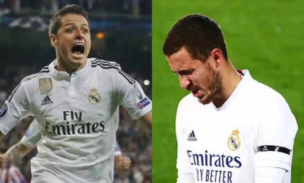Chicharito's effectiveness at Real Madrid was highlighted and it turned out that he performed better than Eden Hazard, a signing of more than 100 million.