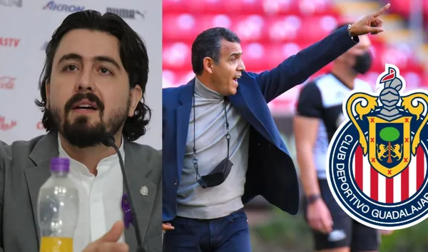 Chivas is simply not working and its president Amaury Vergara is analyzing portfolios, a candidate was at the Akron.