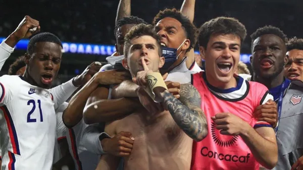 Christian Pulisic celebrated the victory against Mexico, and at a press conference, he was encouraged to explain what he and his teammates are for, facing the next World Cup.