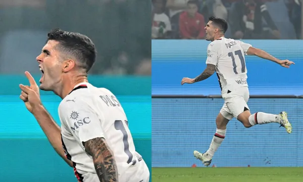 Christian Pulisic scored in AC Milan's victory