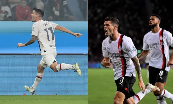 Christian Pulisic scored the winning goal for AC Milan