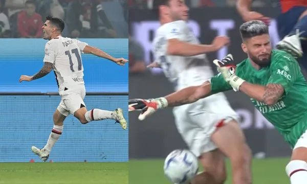 Christian Pulisic wanted to be the goalkeeper after Maignan was sent off