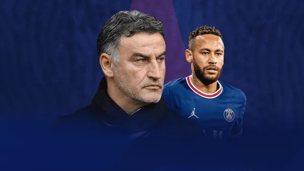 Christophe Galtier also denied there is friction between PSG's Brazilian star and Kylian Mbappé.