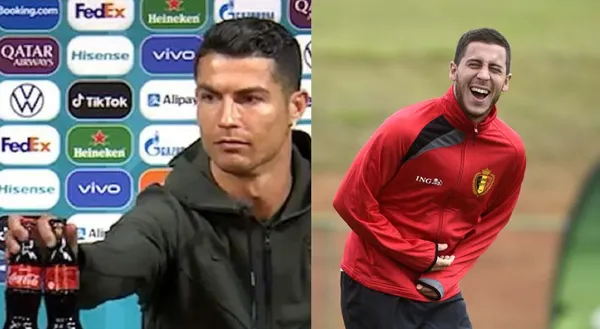 Cristiano doesn't even drink Coca Cola, Hazard's confession that shocked Madrid