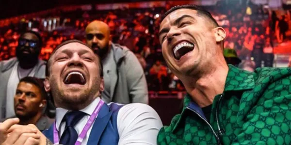 Cristiano often rubs elbows with big personalities and always catches the world's attention