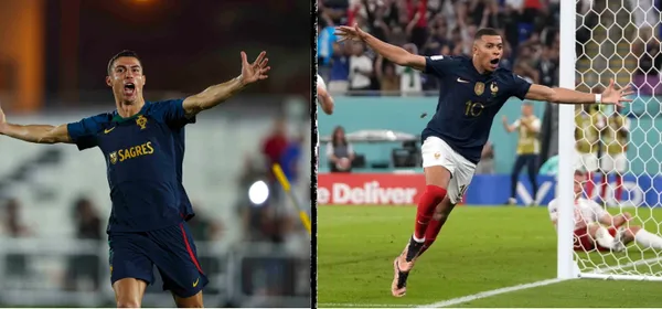 Cristiano reacts to Mbappe's performance