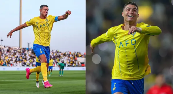 Cristiano Ronaldo again! his great goal for Al Nassr vs Al Shebab