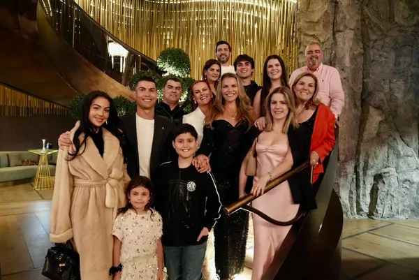 Cristiano Ronaldo and family