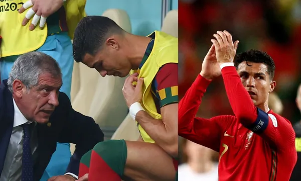 Cristiano Ronaldo and his special gesture to coach Fernando Santos for leaving him on the bench