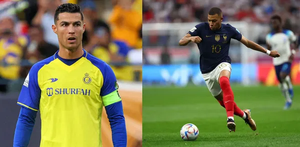 Cristiano Ronaldo and Kylian Mbappe are living two opposite realities.