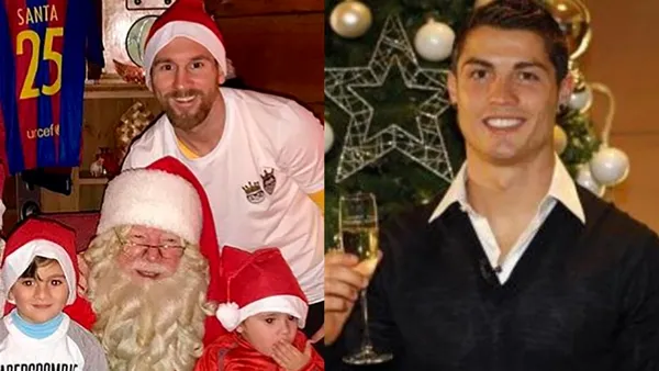 Cristiano Ronaldo and Lionel Messi shared their family Christmas photos but they happen to be very similar. Does the Juventus player want to look like the FC Barcelona player?