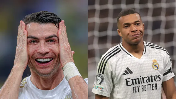 Cristiano Ronaldo and Mbappé