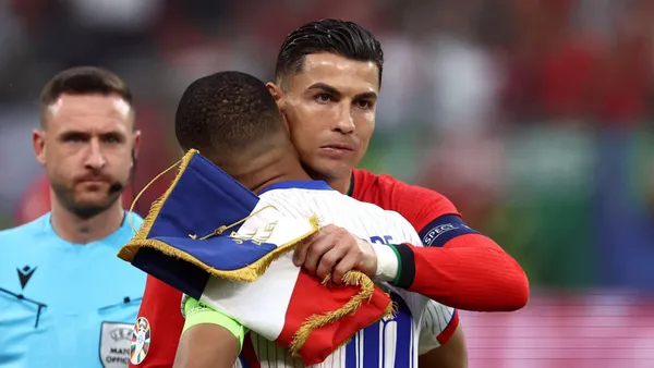 Cristiano Ronaldo and Mbappé