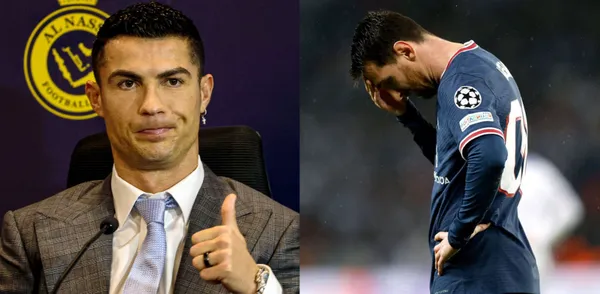 Cristiano Ronaldo and Messi are now living two opposite moments.