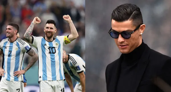 Cristiano Ronaldo and Messi continue competing despite their age and how far apart they are.