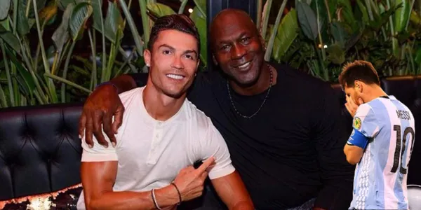 Cristiano Ronaldo and Michael Jordan