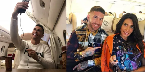 Cristiano Ronaldo and Sergio Ramos