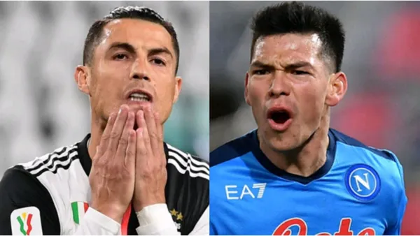 Cristiano Ronaldo can play for Napoli and partner Hirving Lozano
