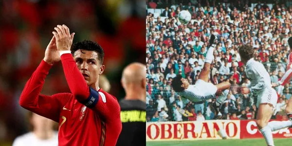 Cristiano Ronaldo confessed his admiration for Mexican national team goal scorer Hugo Sánchez and spoke about his first impression when he saw his bicycle kick goal.