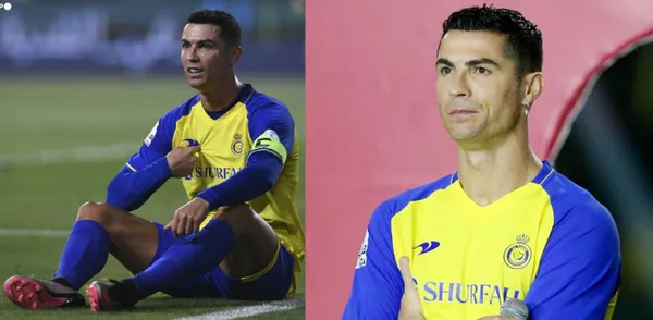 Cristiano Ronaldo could not stand the tie in the debut of the tournament in Saudi Arabia and had a reprehensible gesture