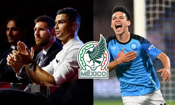 Cristiano Ronaldo had a good opinion of Messi and this is what he said about Mexico's Hirving Lozano