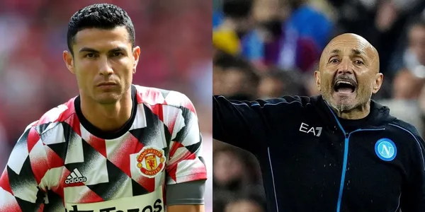Cristiano Ronaldo had talks with the Napoli coach in this transfer market