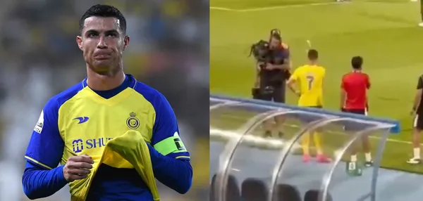 Cristiano Ronaldo has gone mad after Al Nassr's poor performance.