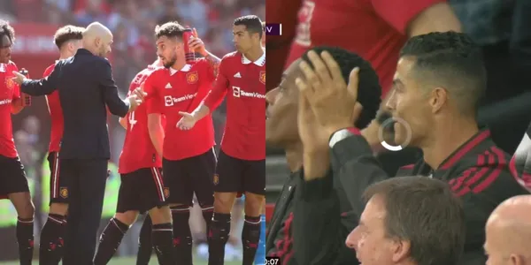 Cristiano Ronaldo has had internal problems at Manchester United, now his teammates give him a new lesson