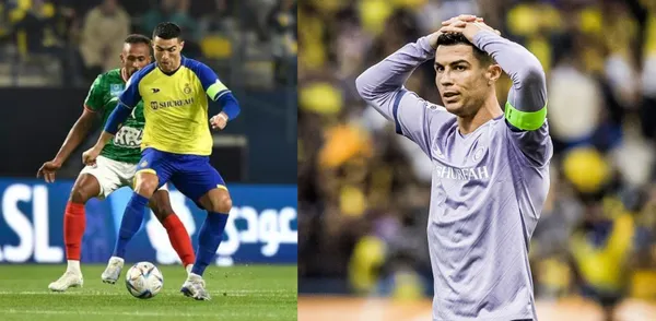 Cristiano Ronaldo is not happy about his first defeat in Asia.