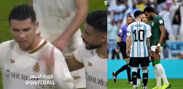 Cristiano Ronaldo is not having his best game at Al Nassr today..