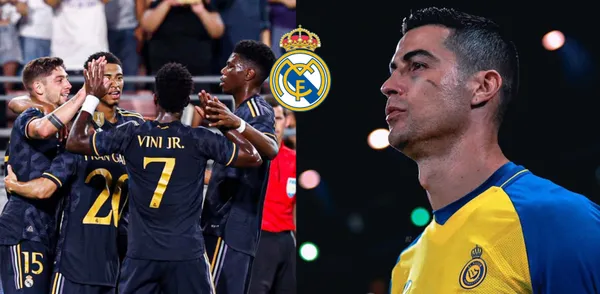 Cristiano Ronaldo is shocked to see what Vinicius did in his mind-blowing debut in Real Madrid's number 7 shirt.